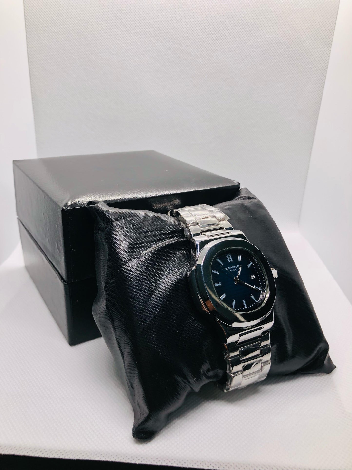 Patek Philippe with Blue and Black Dial