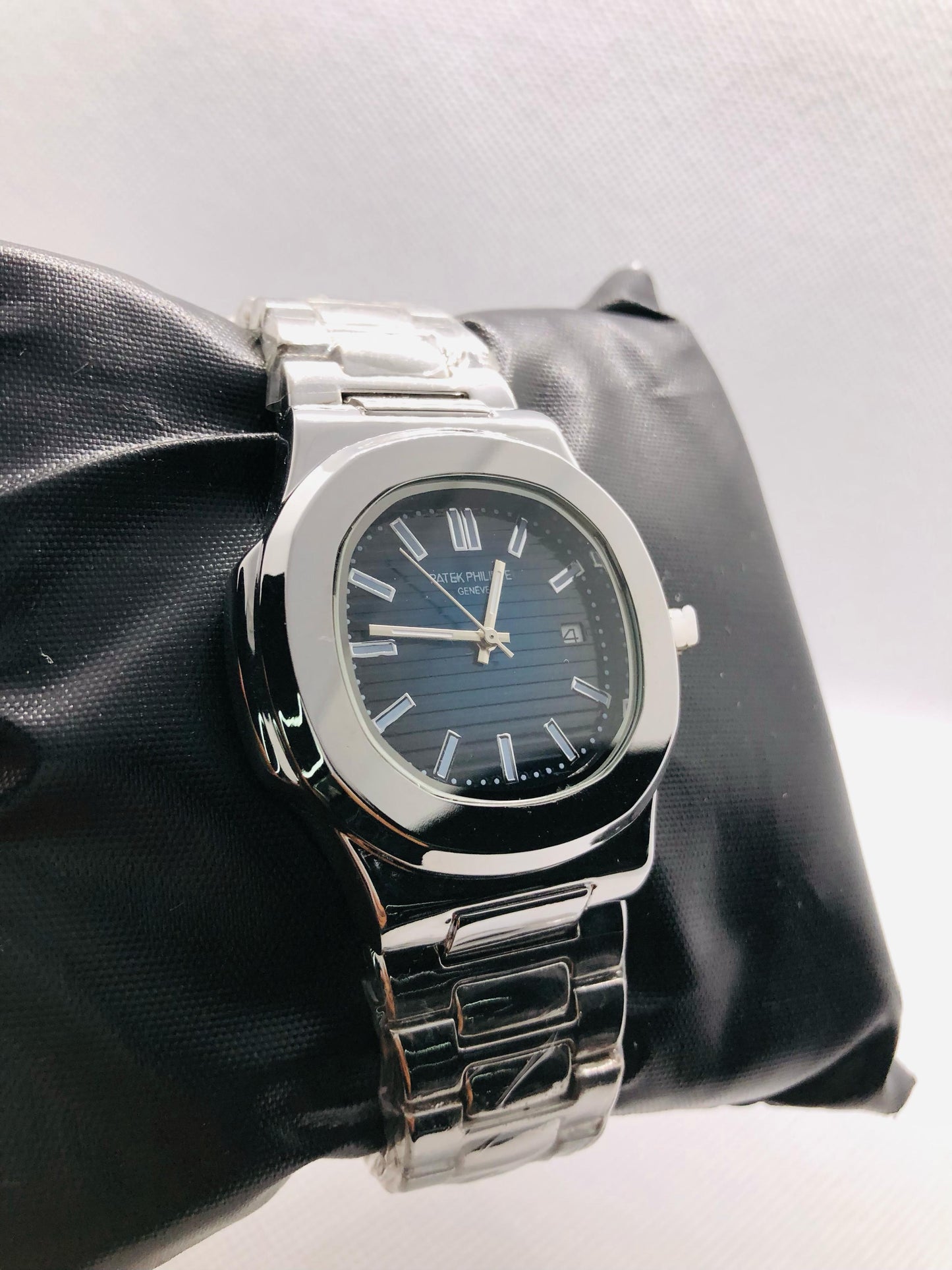 Patek Philippe with Blue and Black Dial