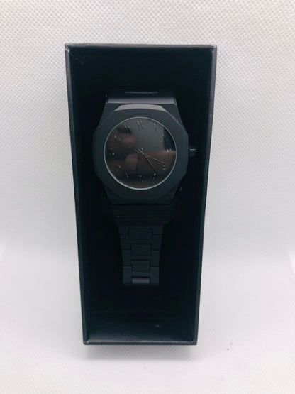 Black Arabic Aura Watch